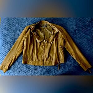 Muubaa Brown Bomber Jacket